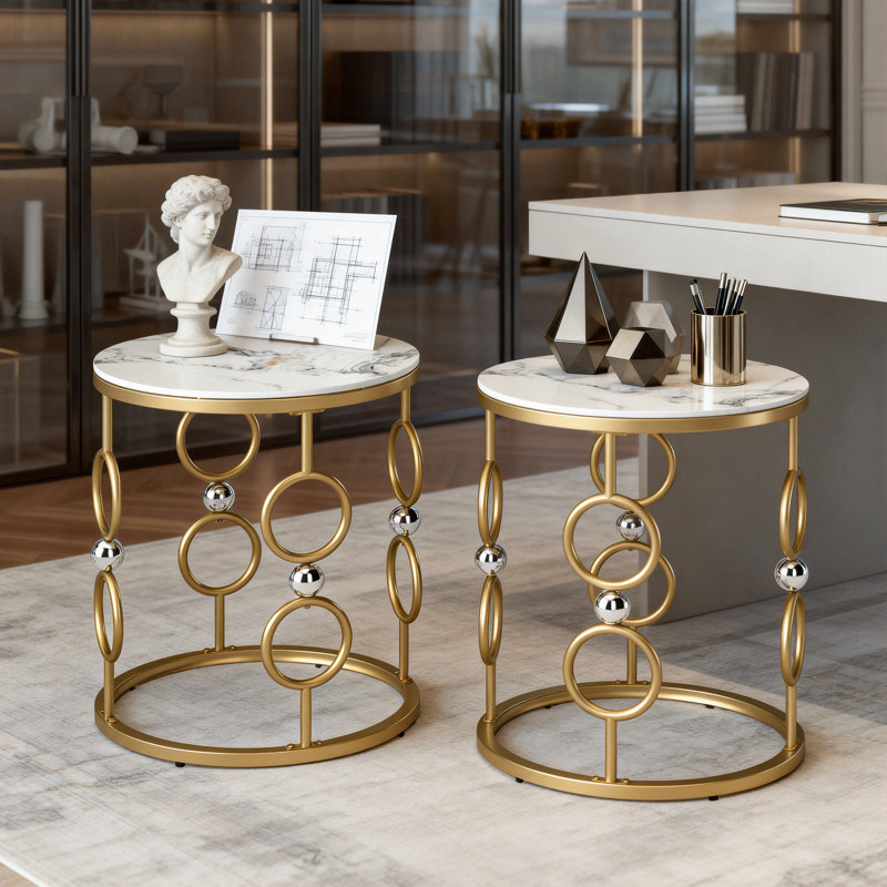 Side Table with Storage