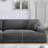 Straight-Line Minimalist Living Room Couch