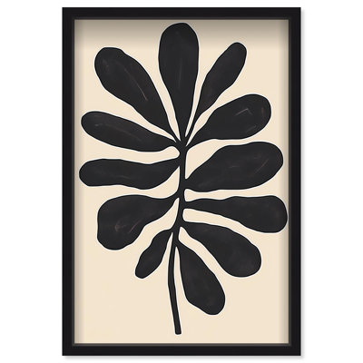 Oliver Gal Under Dark Skies I Abstract - Luxury Shadowbox Framed Wall Art