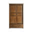 Porte de garde-robe chic en bois