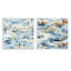 Gurshan - Ensemble de 2 collage paysage carré-101860514-101860515