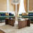 Luton Glass Top Coffee Table