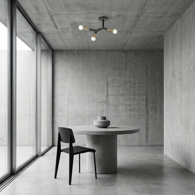 Danazia 3 Light Semi Flush Mount