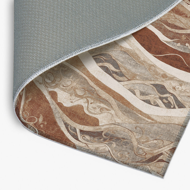 Tapis intérieur et extérieur Shadowed Tides, Rectangle 5 pi x 7 pi