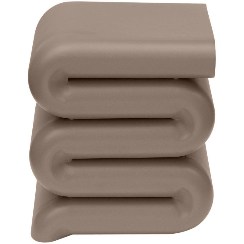 Table de bout en fer Roland, Taupe