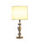 23.5" In Cale Cut-Crystal Modern Table Lamp