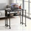 Bureau pliable avec sac de rangement, bureau d'ordinateur pliable, pour petits espaces, bureau à domicile-1504291298