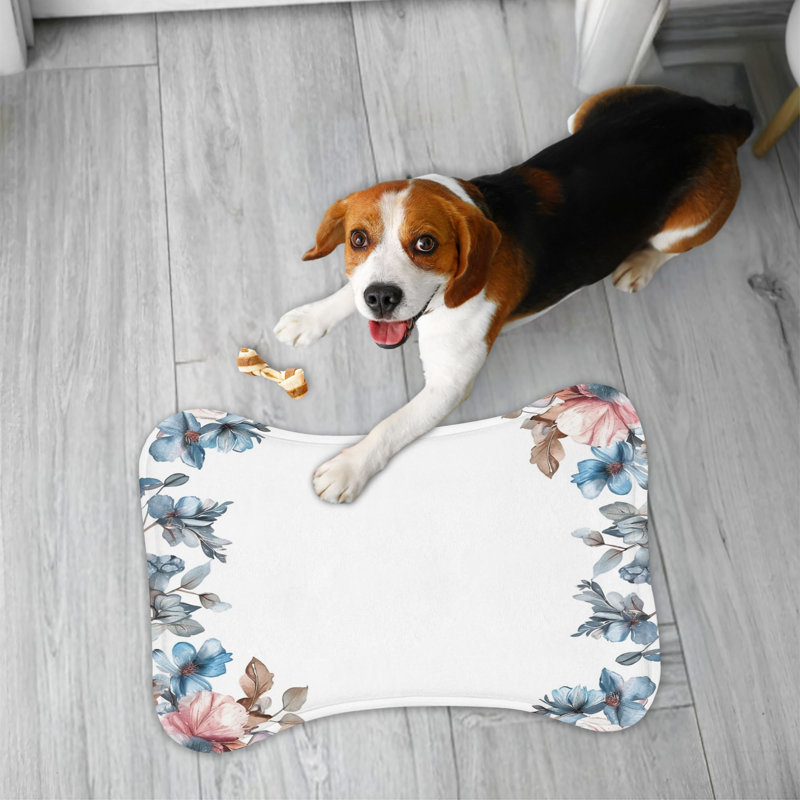 Tapis délicat en forme d'os 1 pièce