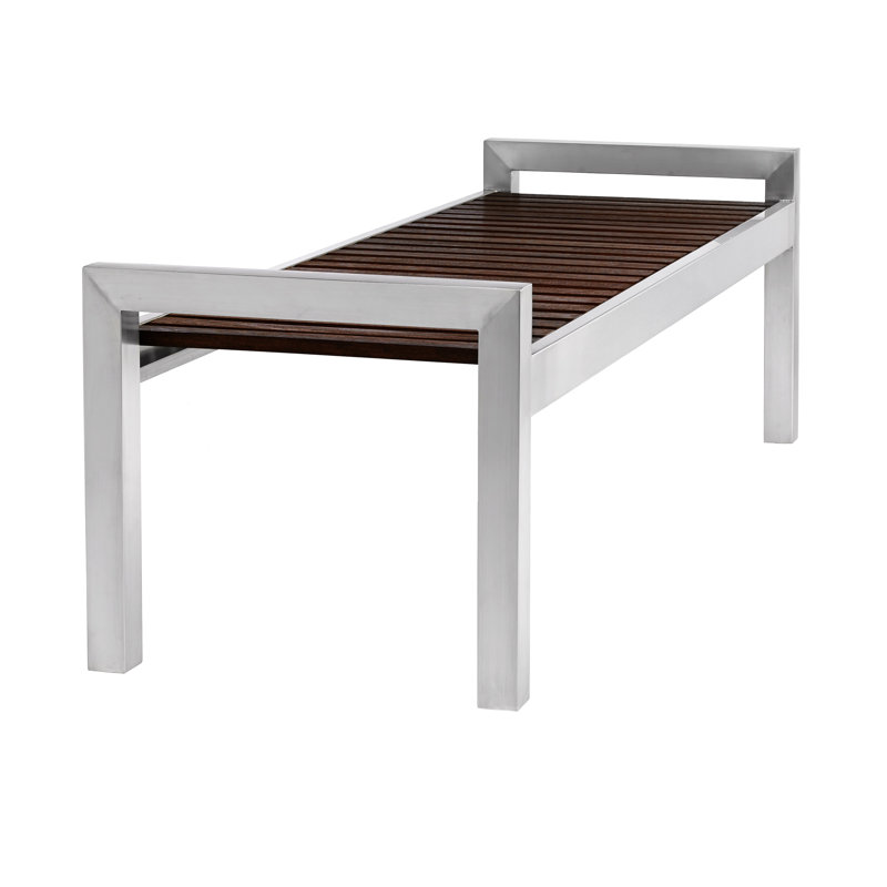 Banc de pique-nique en acier inoxydable Skyline
