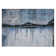 Machine Washable Indoor/Outdoor Xhevrie Blue Rug