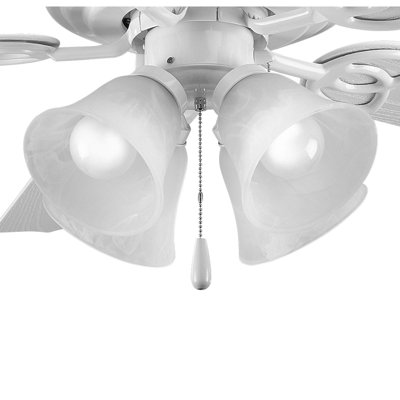 4-Light Universal Ceiling Fan Branched Light Kit