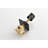 3/4" Cast Metal Volume Control Valve - High Flow Shower Master Control, Matt Black, Brass, Adjustable Handle, Corrosion, Rust-, Effortless Installation Process Master, Black Body, Corrosion