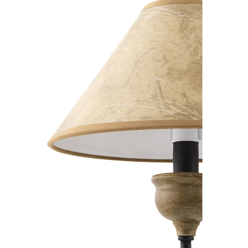 Lustre traditionnel / classique en fer 6 lumières Mellonia