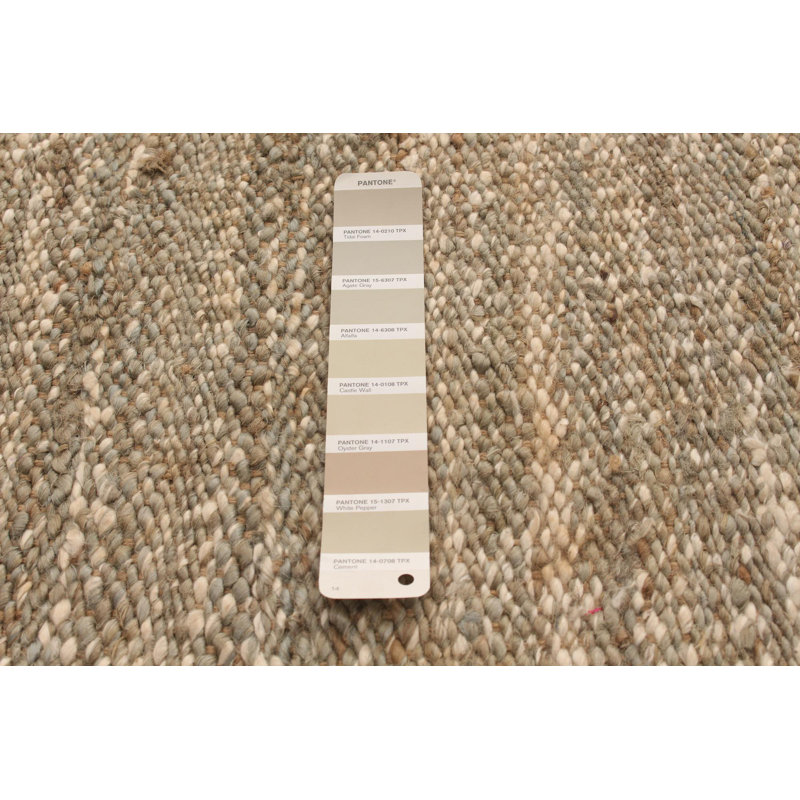 Tapis kaki à tissage plat Varina