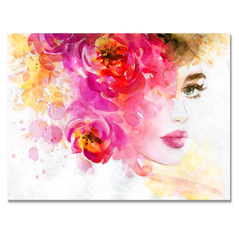 Art floral sur toile, H 24 po x l 36 po x P 1,5 po, Toile tendue