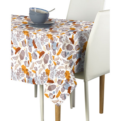 Houser Acorns Allover Tablecloth