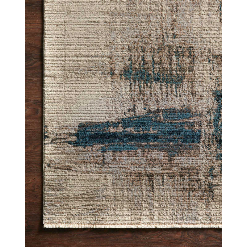 Tapis beige tissé à la machine ballycraigy, Rectangle 7 pi 10 po x 10 pi 10 po