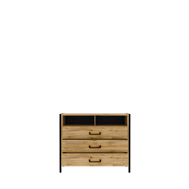 Ailbert 3 - Drawer Rectangle Accent Chest