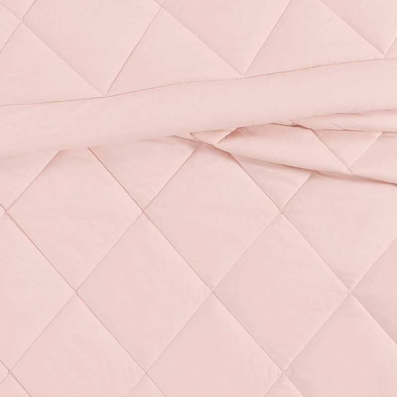 Cotton Standard Comforter, Twin XL Comforter + 1 Standard Sham, Pink
