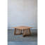 Table basse 27,6 x 27,6 x 13,8 po en teck