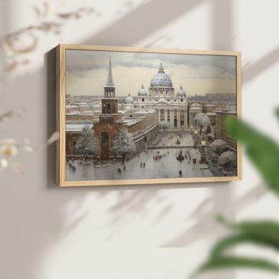 Chirstmas Art-CCCXXXV -Framed Print - Restickable