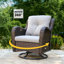 Chaise de patio pivotante avec coussins Tichina-1807429545
