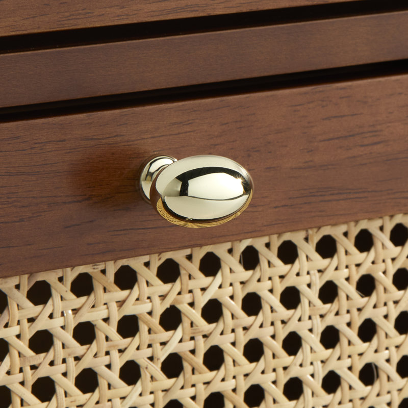  Commode 6 tiroirs Cortavious, Noyer
