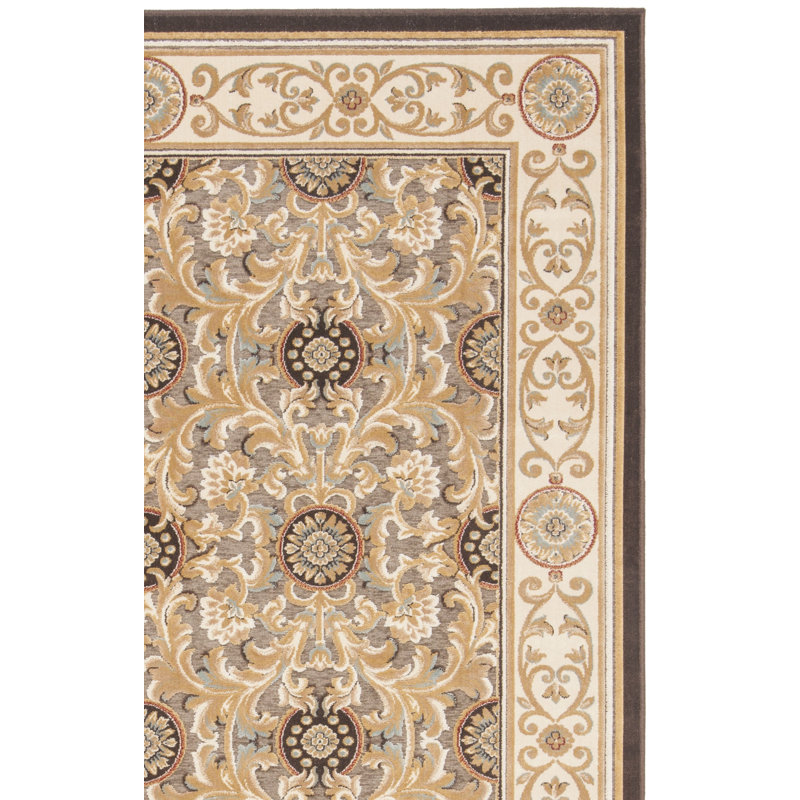 Bailee Performance Oriental Rug, Rectangle 4' x 5'7"