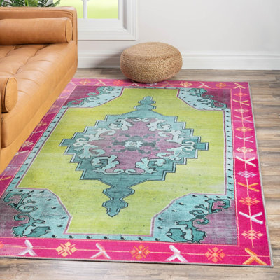 Tapis traditionnel bleu oppi