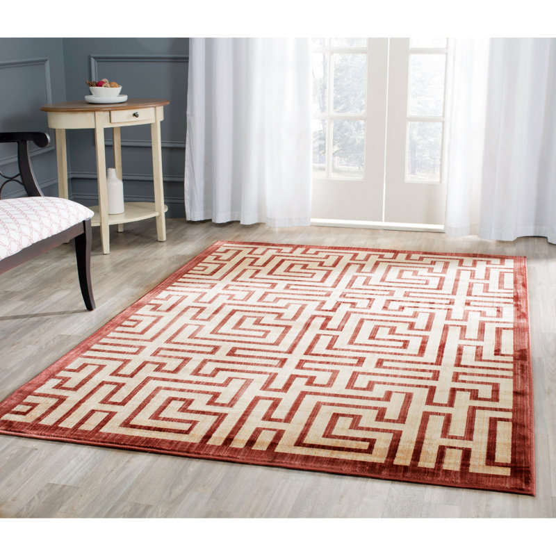 Tapis performance géométrique Sarabia Infinity, Rectangle 4 pi x 6 pi