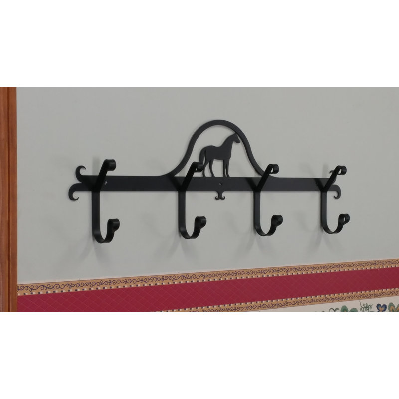 Maddison 4 - Hook Wall Mounted Coat Rack