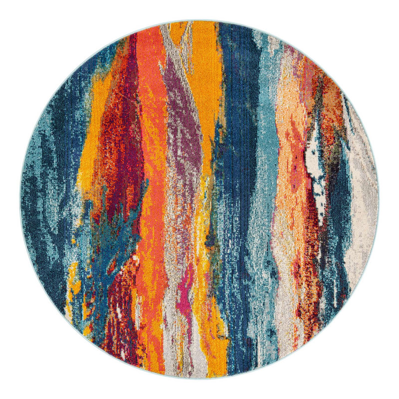 Tapis Wrought Studio ™ Ansela, Rond 5 pi 3 po