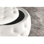 Repose-pieds de rangement rond en velours 28 po Elester-1296193914