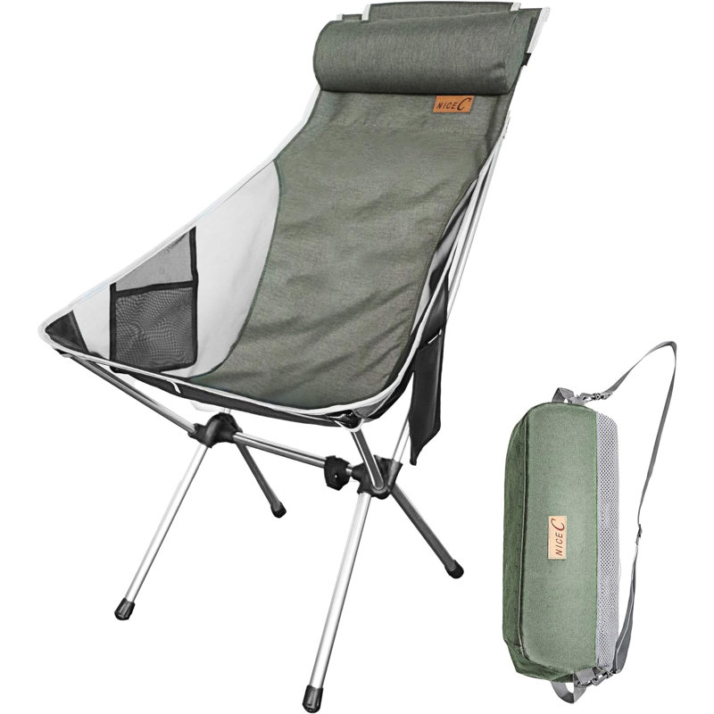 Isildo Folding Camping Chair, Green