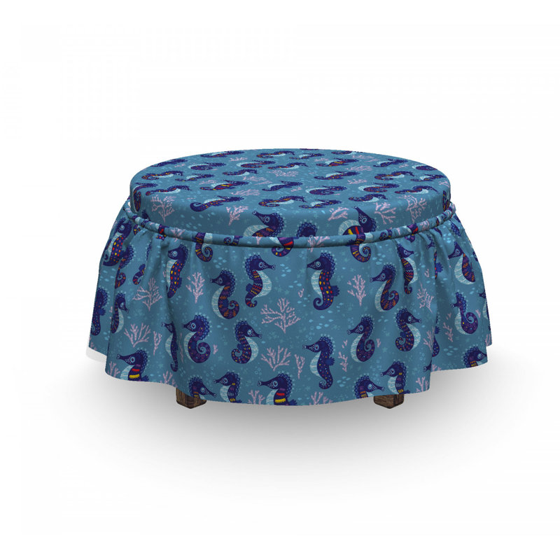 Housse pour repose-pieds undersea fantastique life