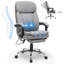 Fauteuil de bureau inclinable avec massage Junichiro, fauteuil de bureau ergonomique avec repose-pieds-2104931924