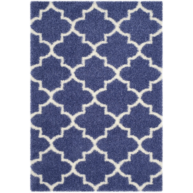 Tapis performance à poils longs Bertl Sgm-Montreal, Rectangle 5 pi 3 po x 7 pi 6 po
