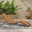 Chaise longue pliable en bois Lahaina-542352911