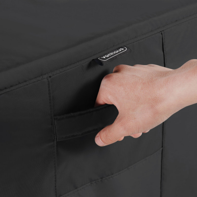 VonHaus Medium Waterproof BBQ Cover Black 