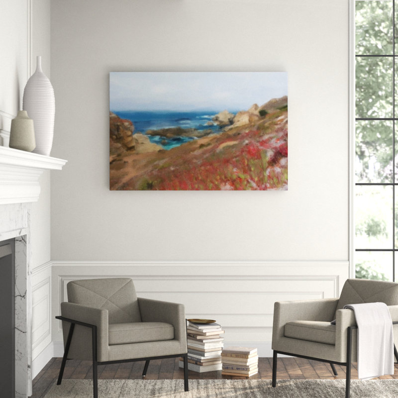 Central Coast Print by Barclay Butera, Image Brush Gel, 24" H x 36" W