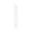 39 1/2 po x 6 po Panneau d'escalier en verre transparent Lucid, support brossé-119255588-119255587