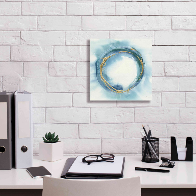 «Buddha Enso» par Chris Paschke, estampe numérique sur toile, H 12 po x l 12 po x P 0,75 po