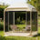 Tente de camping en maille respirante 6 pi x 7,2 pi avec protection contre les insectes - porte simple, double fermeture à glissière, abri spacieux pour une utilisation extérieure et intérieure