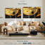 «Spinning Vinyle», 3 pièces sur toile-98562637