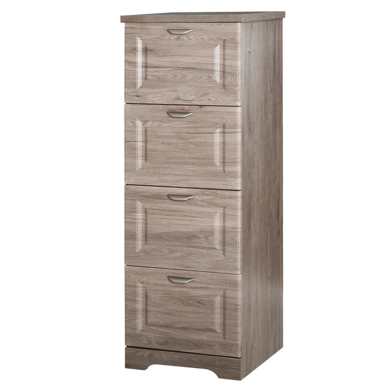 19'' Wide 4 -Drawer File Cabinet, Grey