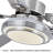 Asterios Ceiling Fan with LED Lights