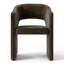 Ensemble de 4 chaises de salle à manger rembourrées Modern Chenille-41869407