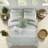 Elegant Seersucker Bedding Sets, Polyester Material, Shabby Chic For Home
