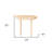 Karlidh Solid Wood End Table