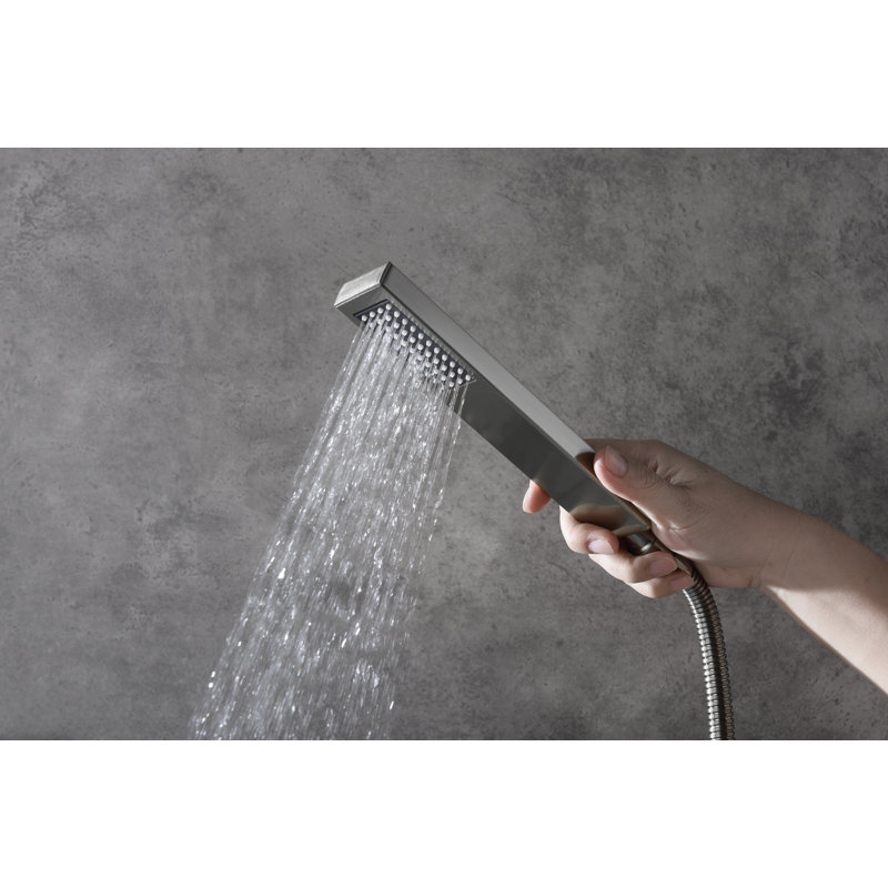 All-In-One Kit with Rough in-Valve, Brushed Nickel